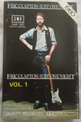 Eric Clapton Just One Night vol 1 Audio Cassette