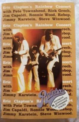Eric Clapton Rainbow Concert Audio Cassette