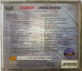 Karnan – Ambikapathi Tamil Audio cd