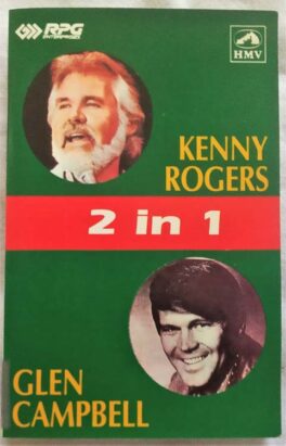 Kenny Rogers 2 in 1 Glen Campbell Audio Cassette