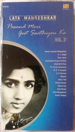 Lata Mangeshkar Pasand Meri Geet Saathiyn Ke Vol 2 Hindi Audio cd