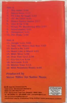 Steve Miller Band Greatest Hits Audio Cassette