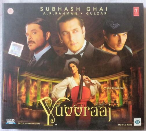 Yuvaraaj Hindi Audio cd By A.R Rahman (2)