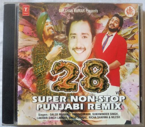 28 Super Non-Stop Punjabi Remix Hindi Audio Cd (2)