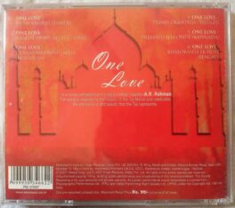 A.R. Rahman One Love Audio Cd