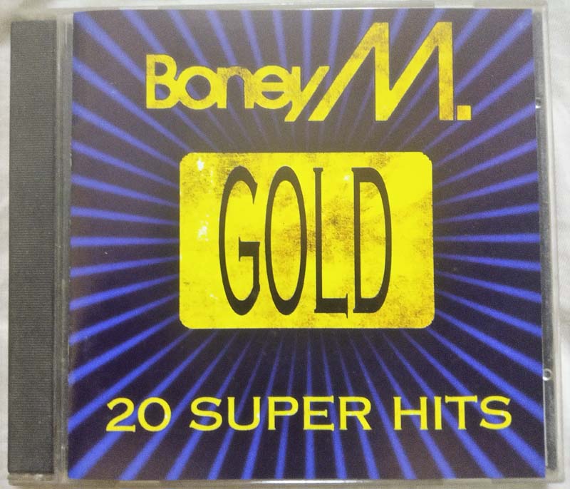Boney M Gold 20 Super Hits English Audio CD