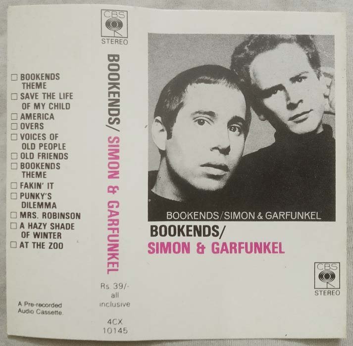 Bookends Simon & Garkfunkel Audio Cassette