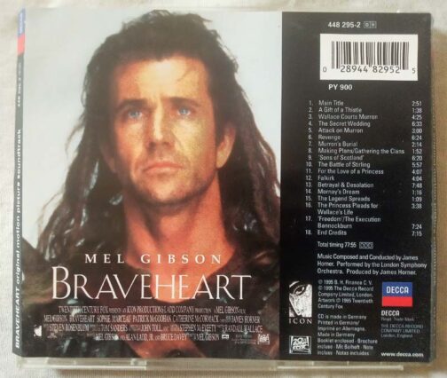 Braveheart Soundtrack Audio Cd (1)
