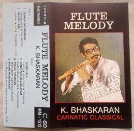 Flute Melody K. Bhaskaran Carnatic Classical Audio Cassette