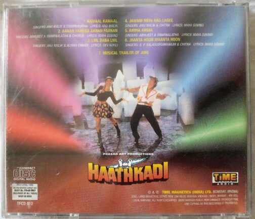 Haathkadi Hindi Audio CD By Anu Malik (1)