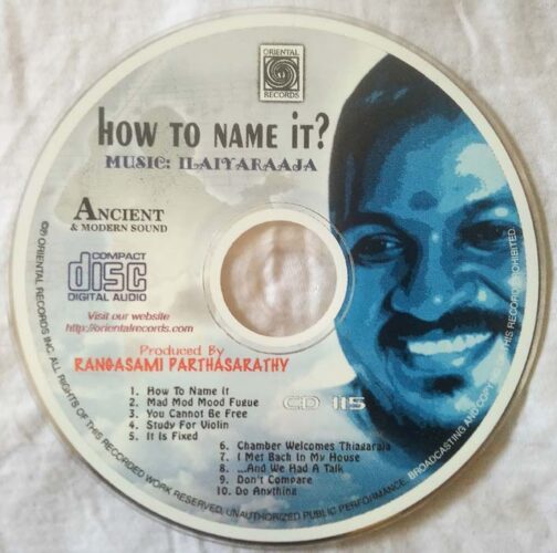 How To Name It Ilaiyaraaja Audio Cd (1)