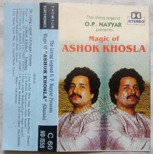 Magic of Ashok Khosla Ghazals Hindi Audio Cassette