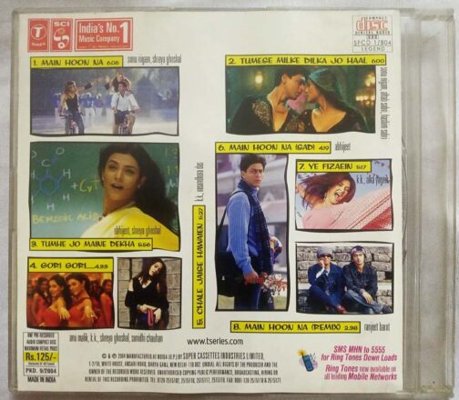 Main Hoon Na Audio CD Hindi (1)