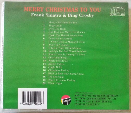 Marry Christmas to you From Frank Sinatra & Bing Crosby Audio Cd (1)