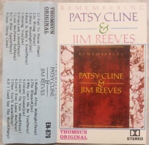 Patsy Reeves Remembering Patsy Cline & Jim Reeves Audio Cassette - Tamil Audio CD ...