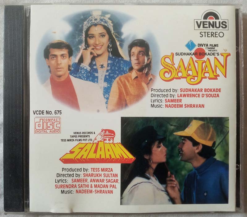 Saajan - Salaami Hindi Audio Cd By Nadeem Shravan (2)