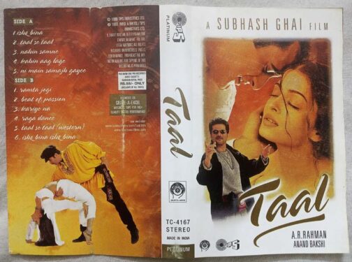 Taal Hindi Audio Cassette By A.R. Rahman