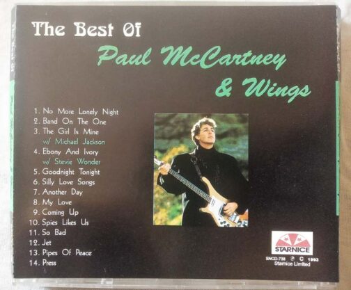 The Best of Paul McCartney & Wings Audio Cd (1)