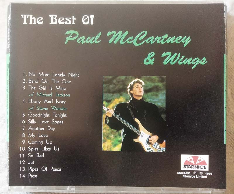 The Best of Paul McCartney & Wings Audio Cd