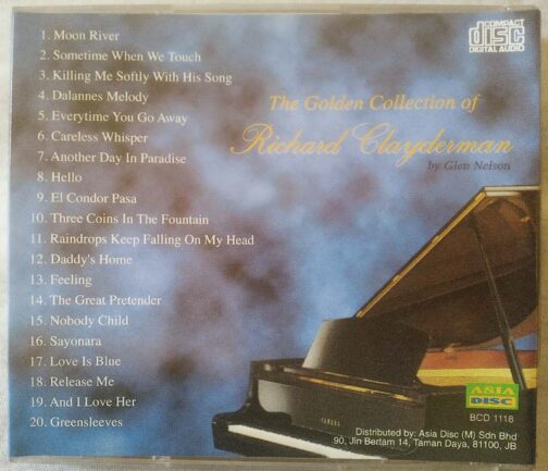 The Golden Collections of Richard Clayderman Vol 3 Audio Cd (1)