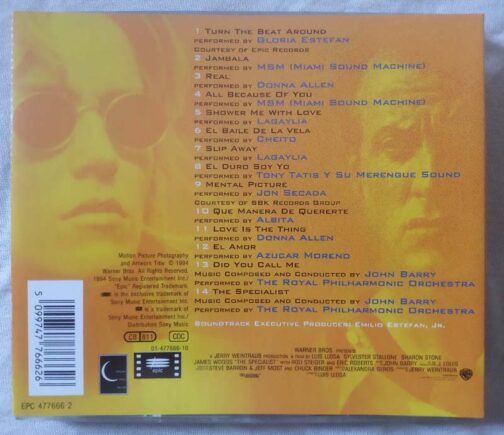 The Specialist Soundtrack Audio Cd (1)