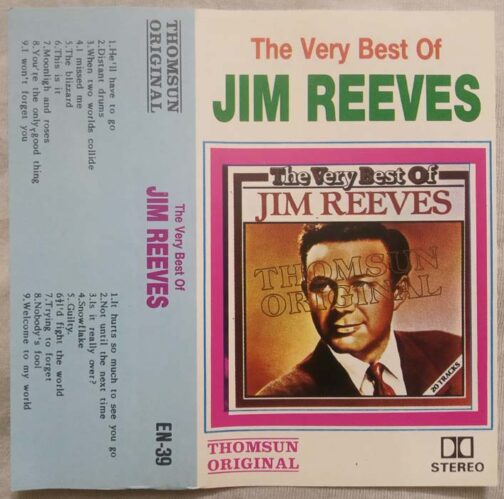 The Very Best of Jim Reeves Audio Cassette