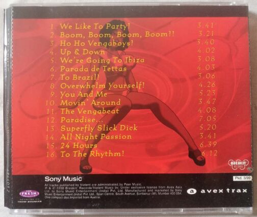 Vengaboys The Party Album Audio Cd (1)