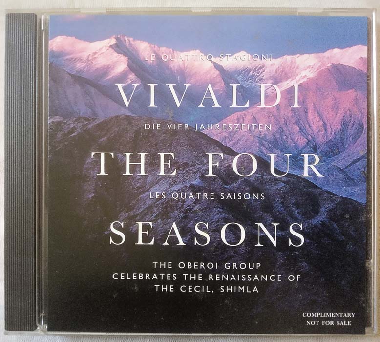 Vilvadi The Four Seasons Audio Cd