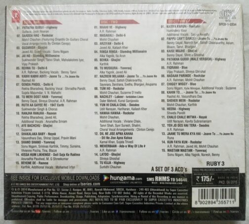 AR Rahman Signature Collection Hindi Audio CD (1)