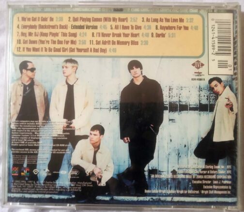 Backstreet Boys Enhanced Audio cd (1)