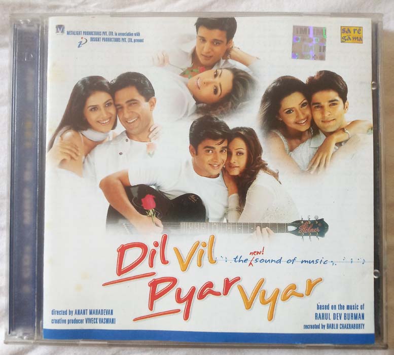 Dil Vil Pyar Vyar Hindi Audio CD By Babloo Chakravorthy 2 CD (2)