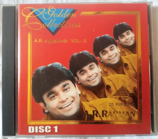 Golden Collection A.R. Rahman Vol 2 Tamil Audio Cd (2)