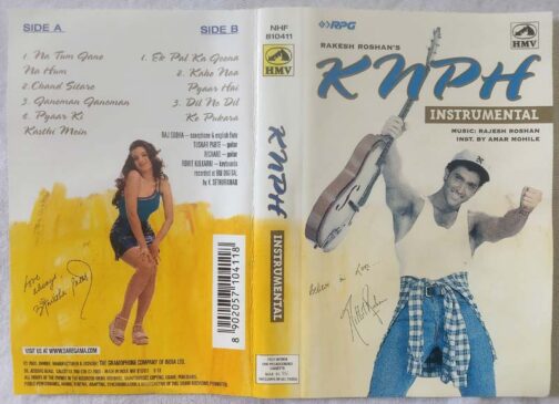 Kaho Naa Pyaar Hai KNPH Instrumental Hindi Audio Cassettes by Rajesh Roshan