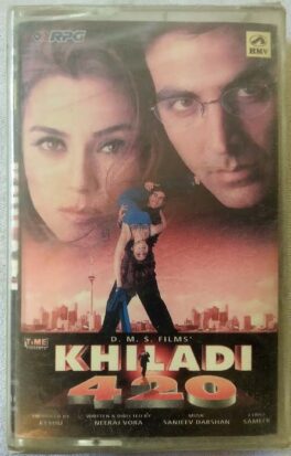 Khiladi 420 Hindi Audio Cassette By Sanjeev (Sealed)