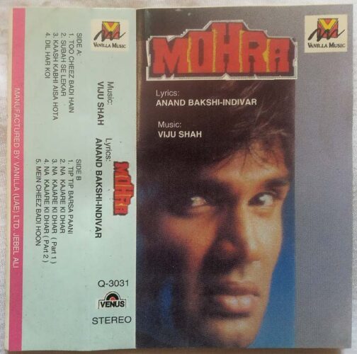 Mohra Hindi Audio Cassette By Viju Shah