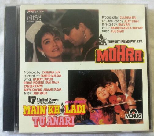 Mohra – Main Khiladi Tu Anari Hindi Audio CD (2)