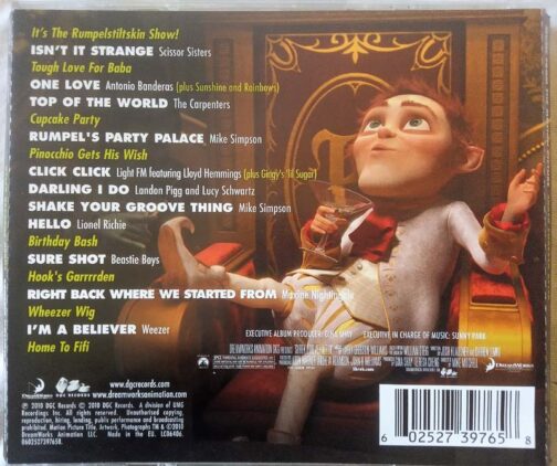 Shrek forever after Soundtrack Audio Cd (1)
