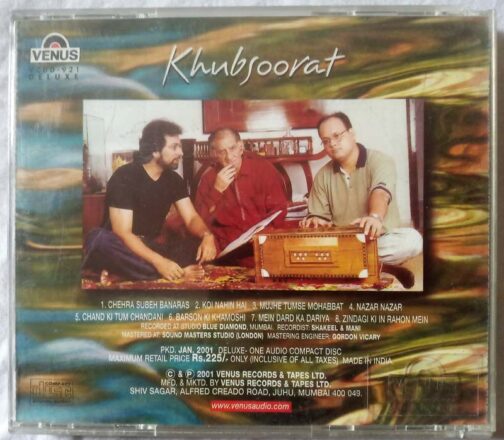 Talat Aziz Khubsoorat Hindi Audio Cd By Sameer (1)