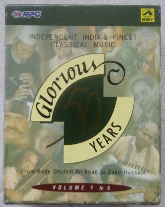Glorious 50 Years Vol 1 to 5 Hindi Audio Cassette (2)