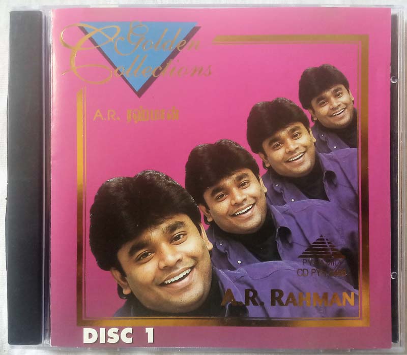 Golden Collection A.R.Rahman Disk 1 Tamil Audio CD (2)
