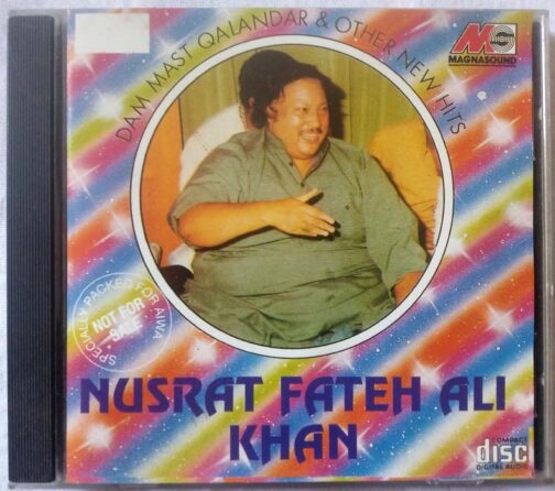 Nusrat Fateh Ali Khan Dam Mast Qalandar & Other New Hits Audio CD (1)