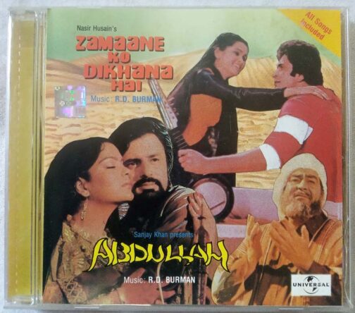 Zamaane Ko Dikhana Hai - Abdullah Hindi Audio CD By R.D. Burman (2)