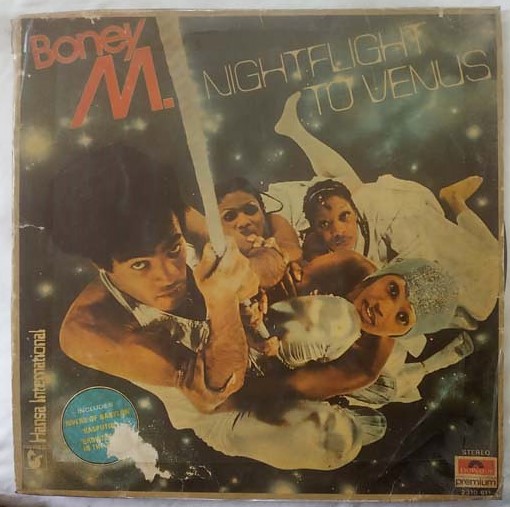 Boney M Night Flight to Venus LP Vinyl Record (2)