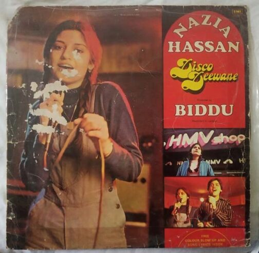 Disco Deewane Nazia Hassan Biddu Hindi LP Vinyl Record (2)