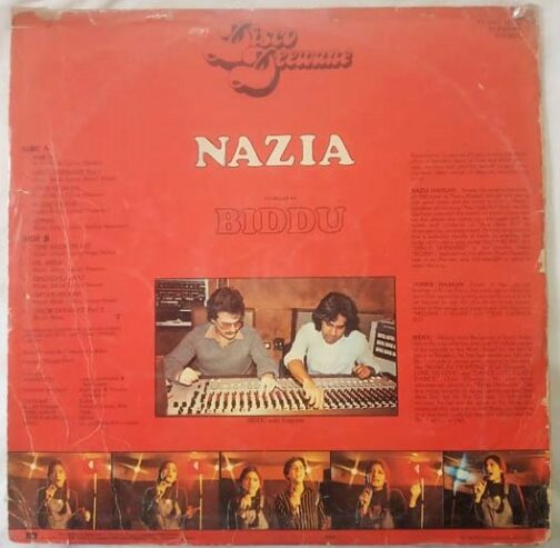 Disco Deewane Nazia Hassan Biddu Hindi LP Vinyl Record.. (1)