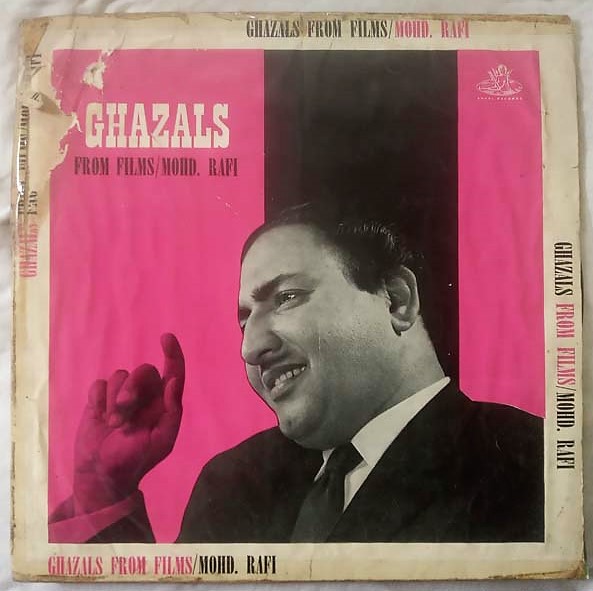 Ghazals From Film Mohn Rafi Hindi LP Vinyl Record (2)
