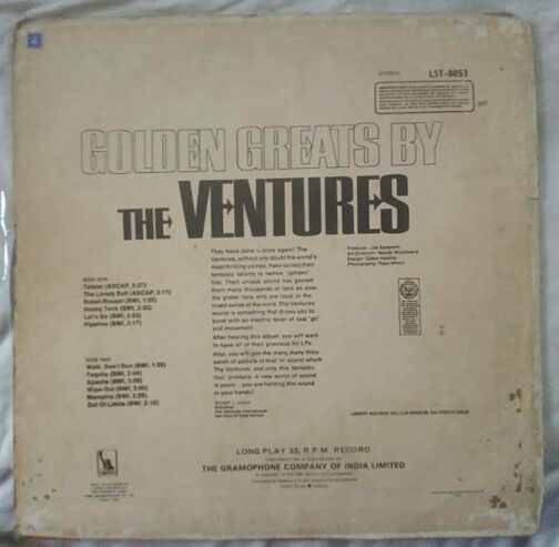 Golden Greats By The Ventures LP Vinyl Record (1)