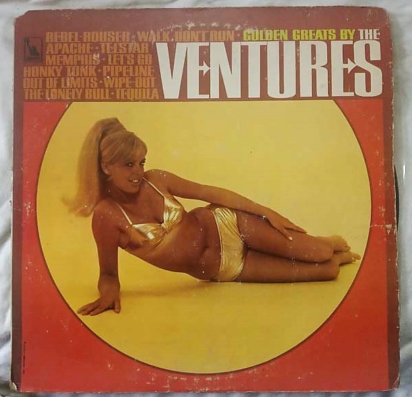 Golden Greats By The Ventures LP Vinyl Record (2)