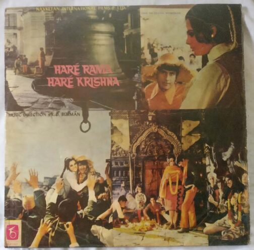 Hare Rama Hare Krishna Hindi LP Vinyl Record by R.D (2)