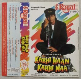 Kabhi Khan Kabhi Naa Hindi Audio Cassette By Jatin Lalit
